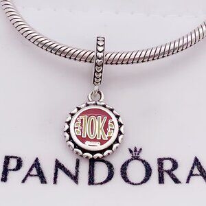 Pandora Run Disney 2020 Princess Half Marathon 10K Charm